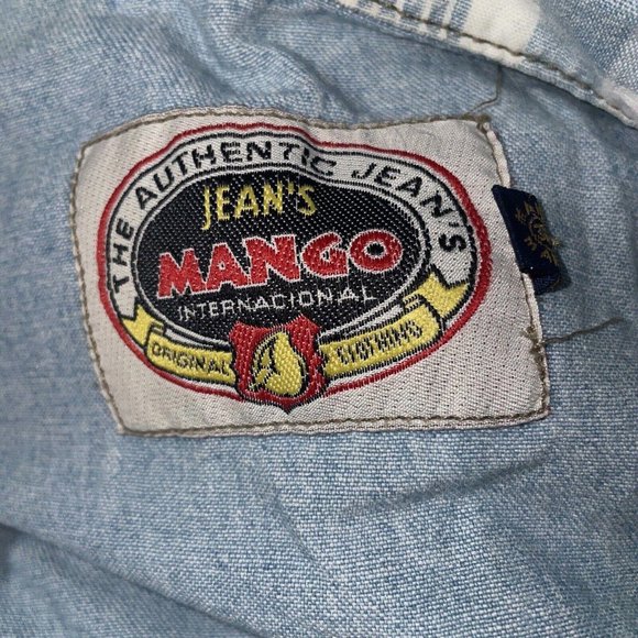 The Authentic JEANS MANGO vtg 90's DISNEY MICKEY DRESS(No size-see measurements) - Picture 14 of 15